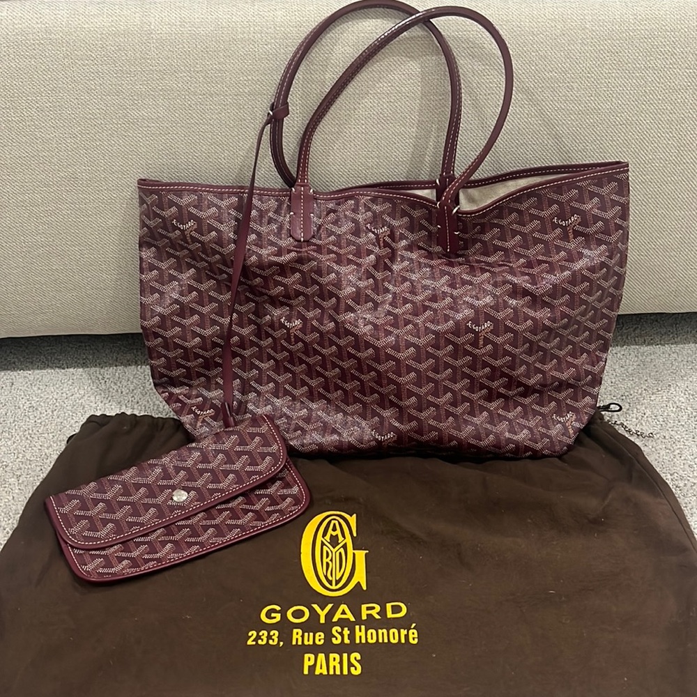 Goyard shopping tote